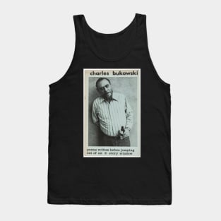 Bukowski  Book Portrait Original Tank Top